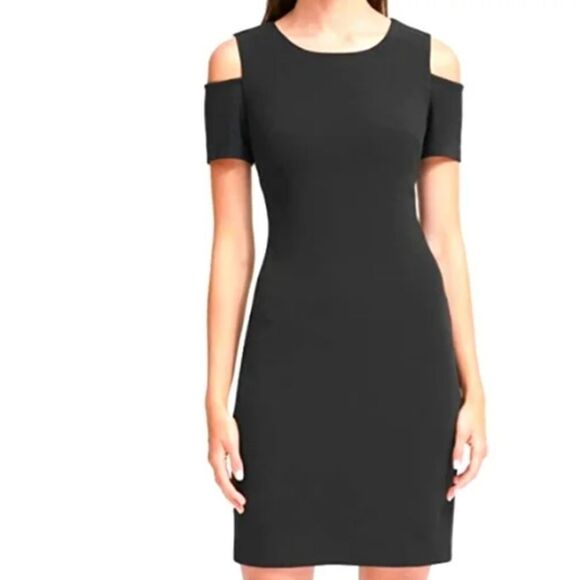 BRAND NEW TOMMY HILFIGER COLD SHOULDER  SLEEVELESS DRESS - Picture 4 of 15